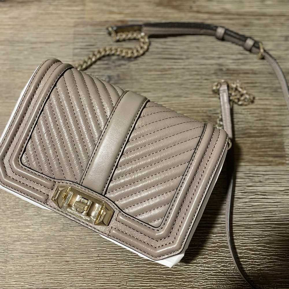 Mushroom Quilted Small Crossbody - Rebecca Minkoff - image 4