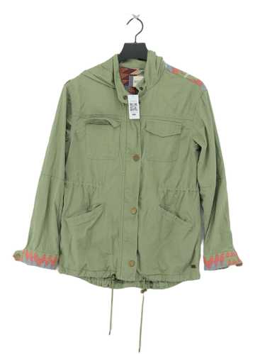 Roxy Women's Jacket S Green Cotton with Polyester… - image 1