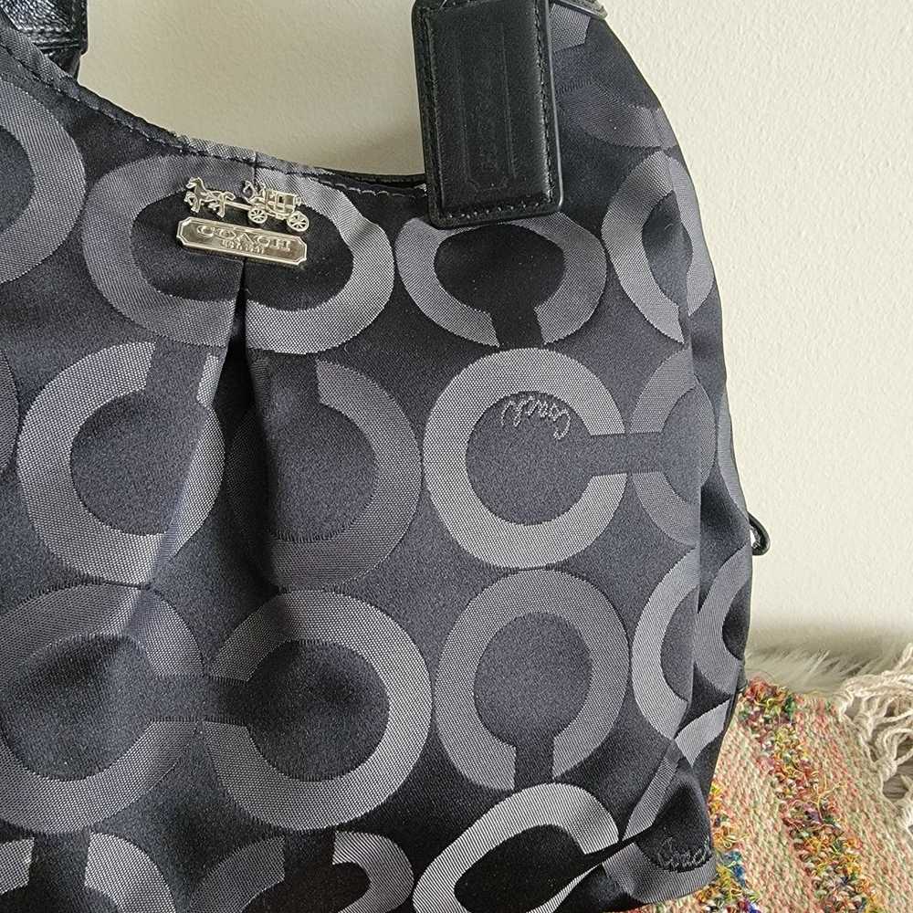 Coach op art madison hobo shoulder bag - image 3