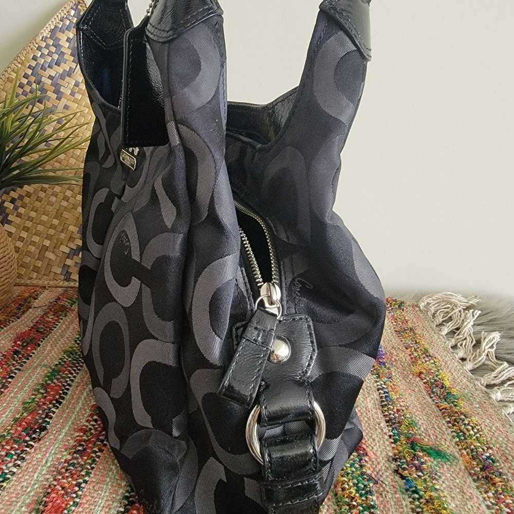 Coach op art madison hobo shoulder bag - image 6