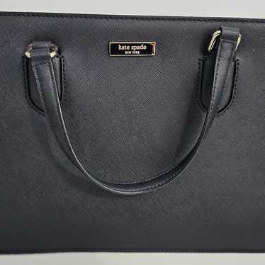 Black leather Kate Spade Crossbody