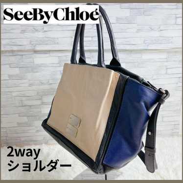 【Excellent Condition】See by Chloe Handbag Leather… - image 1