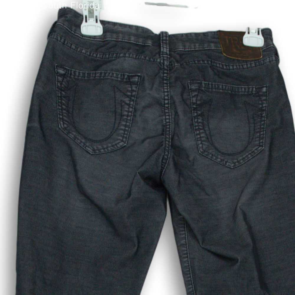 True Religion Womens Gray Denim Pockets Skinny Le… - image 4