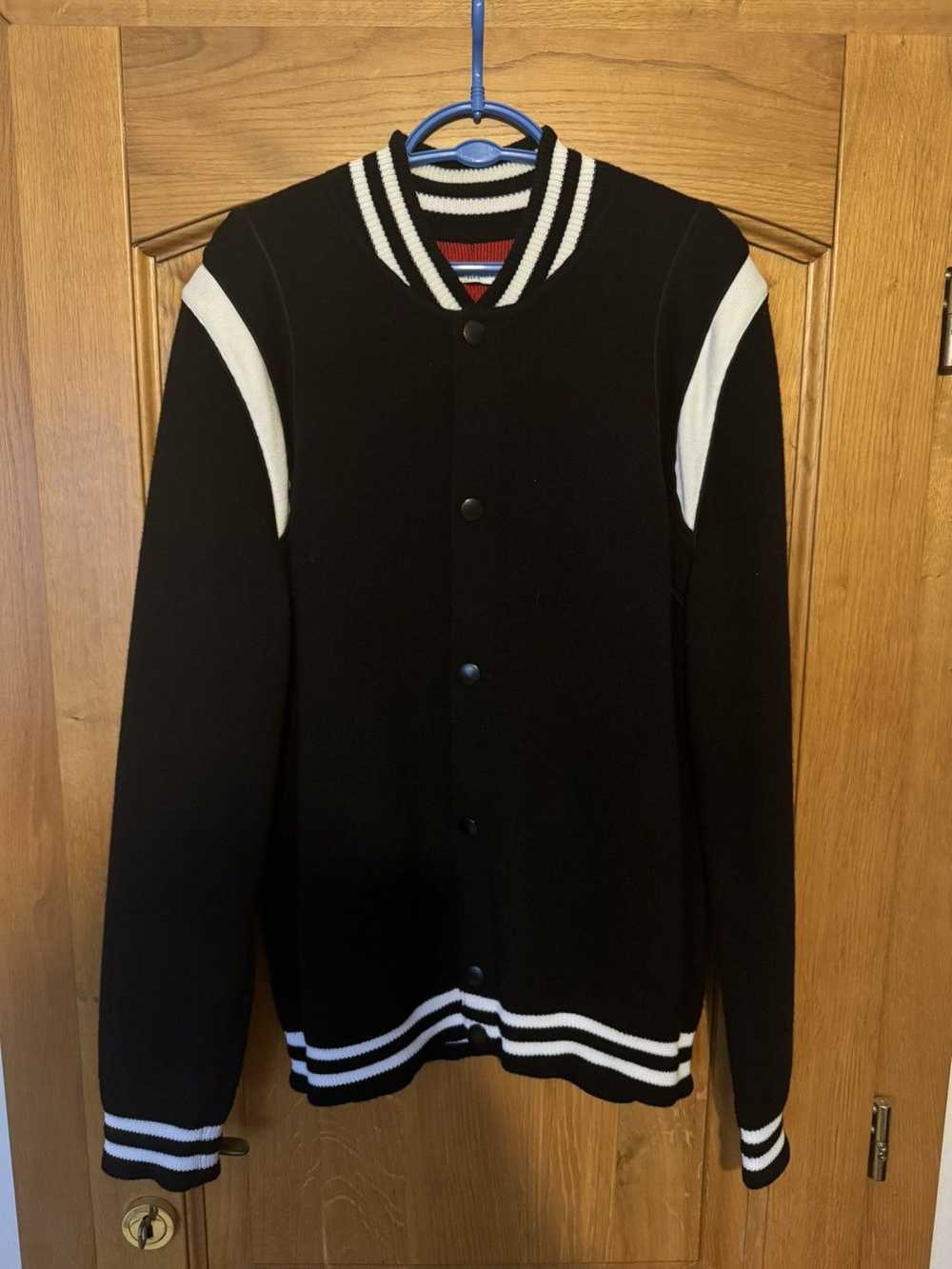 Givenchy Givenchy black varsity bomber jacket - image 1