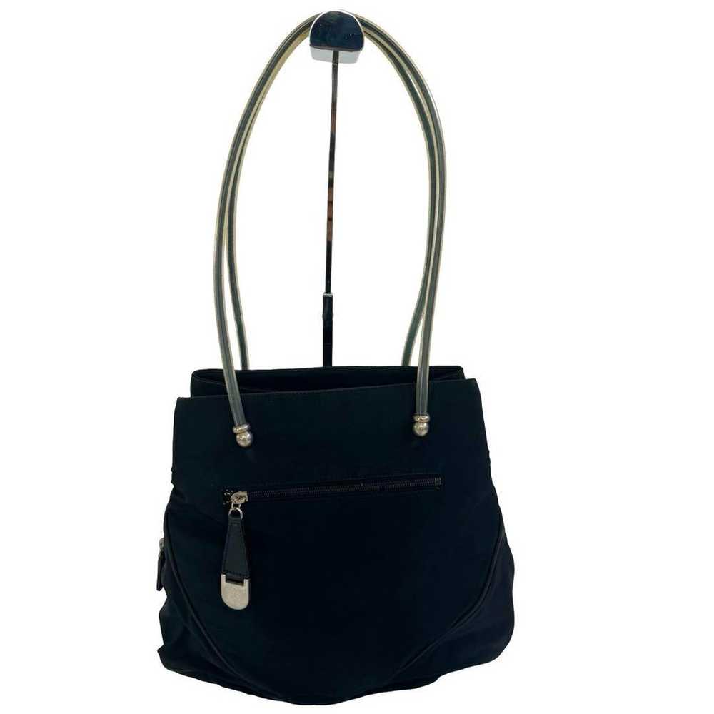 Loewe tote bag shoulder strap black with silver h… - image 2