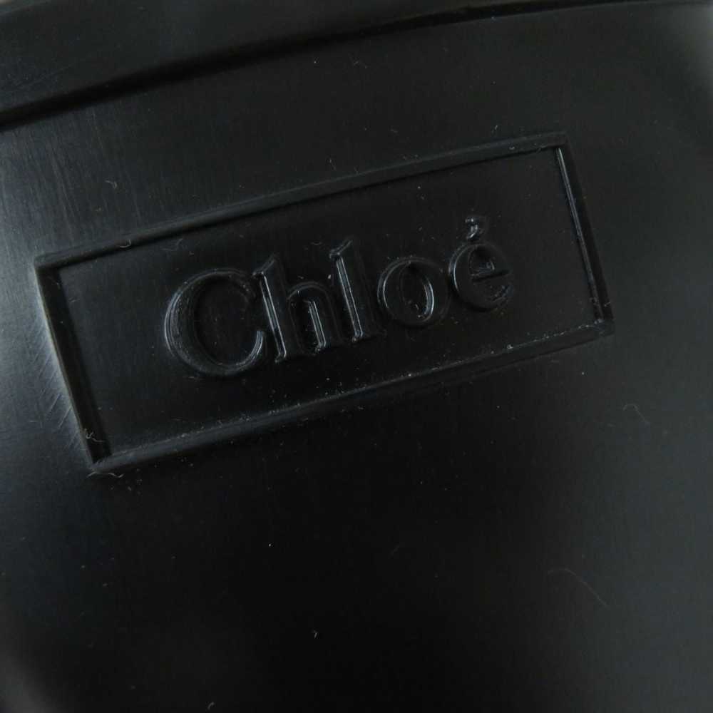 Chloe boots rubber black Women 36 Used Authentic - image 11