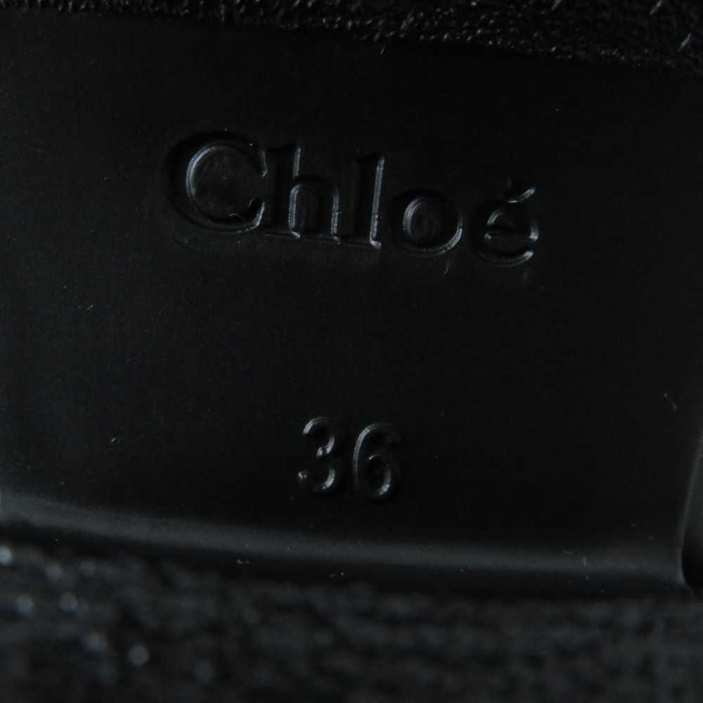 Chloe boots rubber black Women 36 Used Authentic - image 12