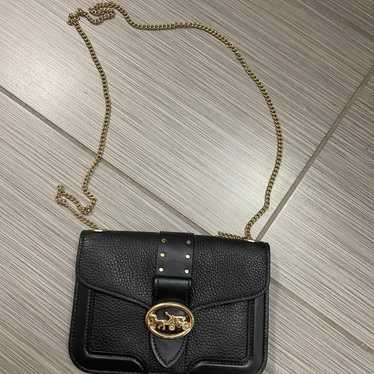 Coach black crossbody bag