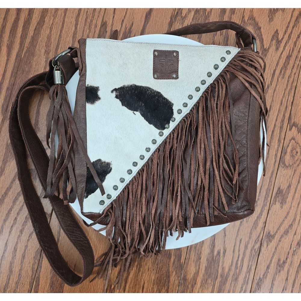 STS
Cowhide Teton Leather Fringe Crossbody Purse - image 3