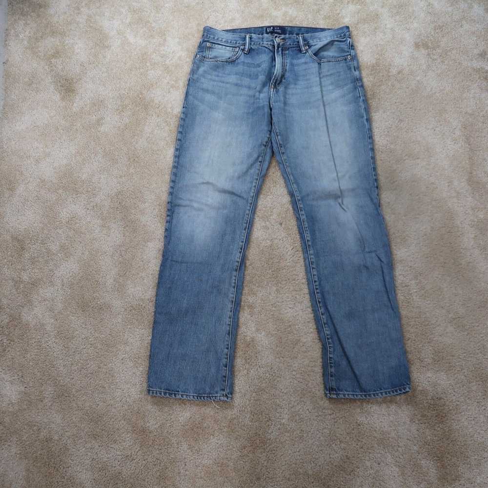 Gap Gap Straight Leg Jeans Men’s 34x32 Blue Denim… - image 1