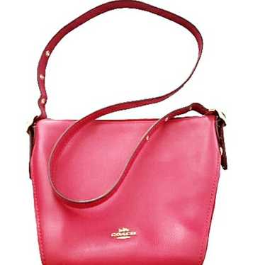 COACH #21377 - Pink Rose Leather Dufflette Convert