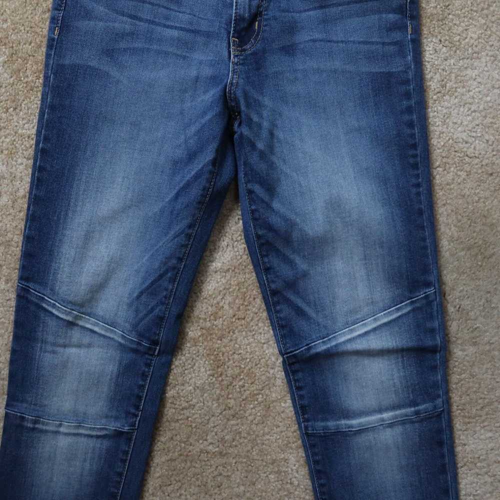 Vintage Flying Monkey Jeans Women's 28 Blue Stret… - image 2