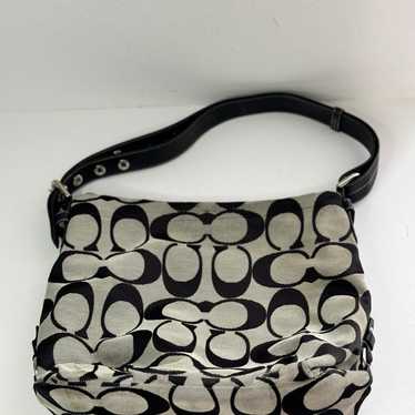 VINTAGE COACH MONOGRAM HOBO SHOULDER BAG - image 1