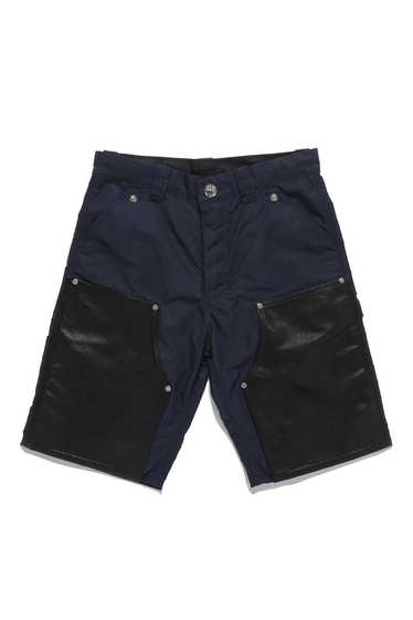 Chrome Hearts Chrome Hearts Navy Leather Double-K… - image 1