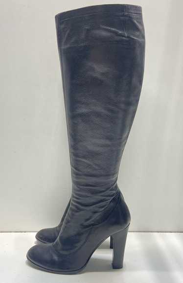 Marc Jacobs Leather Knee High Boots Black 6