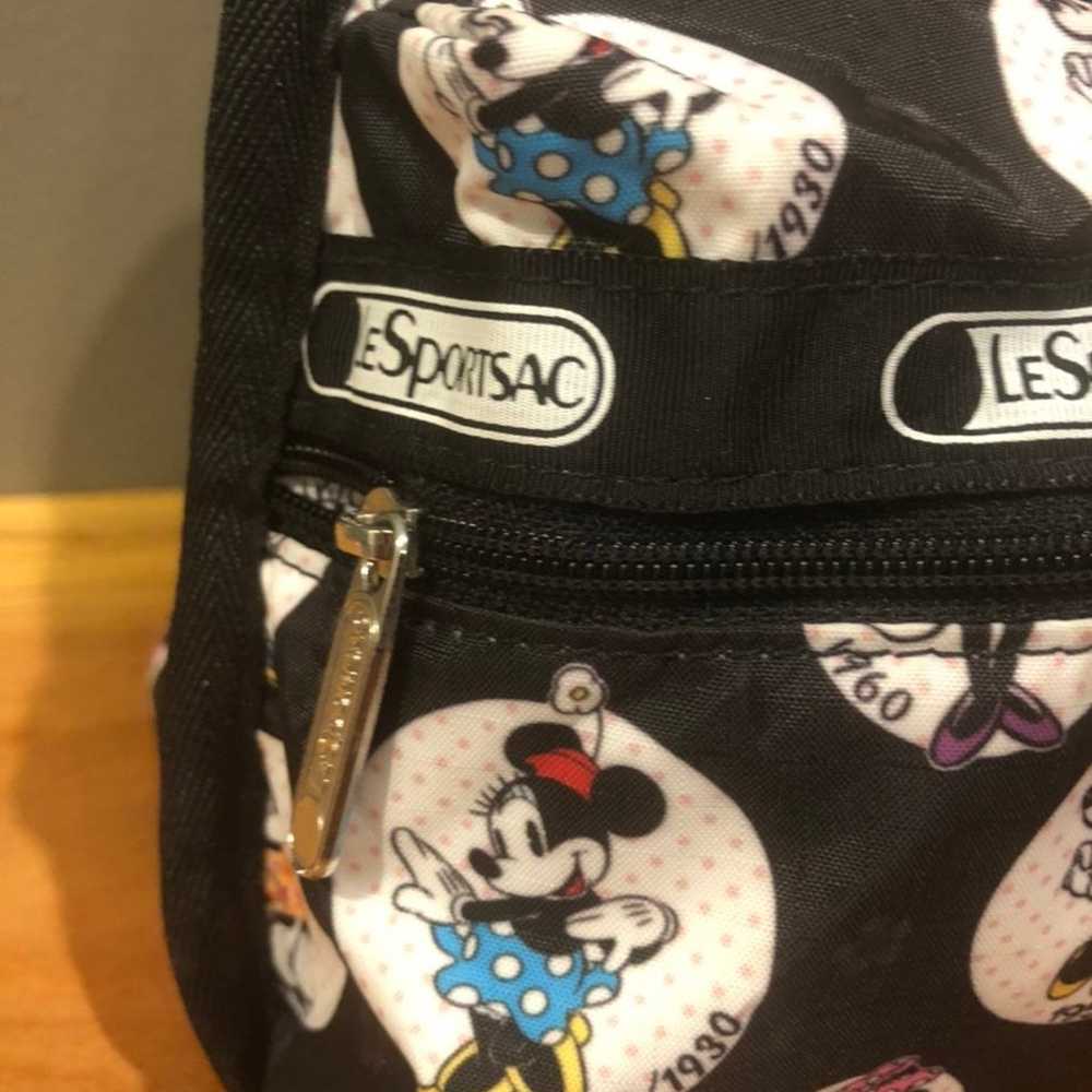 EUC LeSportsac Disney Minnie Mouse Backpack!! - image 2