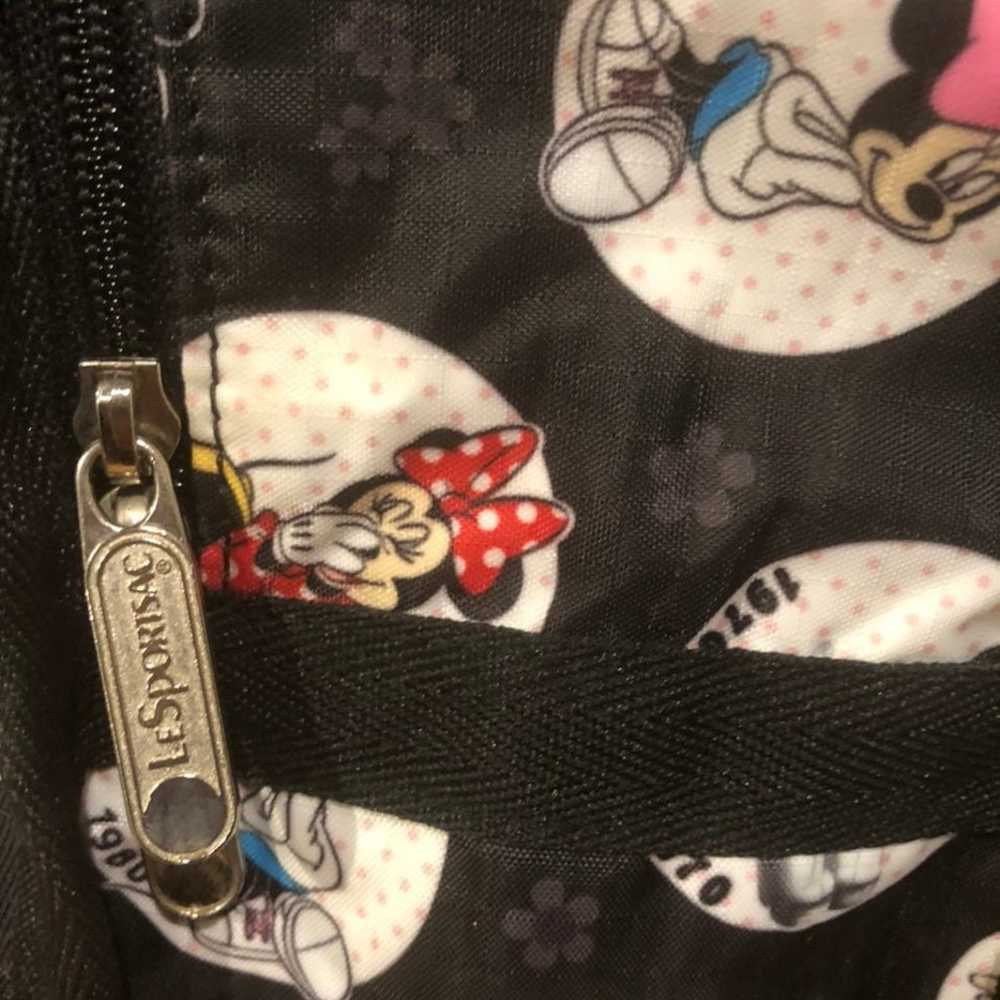 EUC LeSportsac Disney Minnie Mouse Backpack!! - image 4