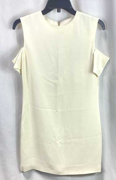 Helmut Lang Women Ivory Arm Cuff Dress Sz 2