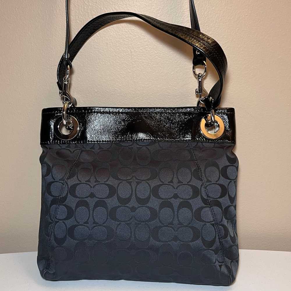 Coach Ashley Signature Sateen Hippie Crossbody - image 3