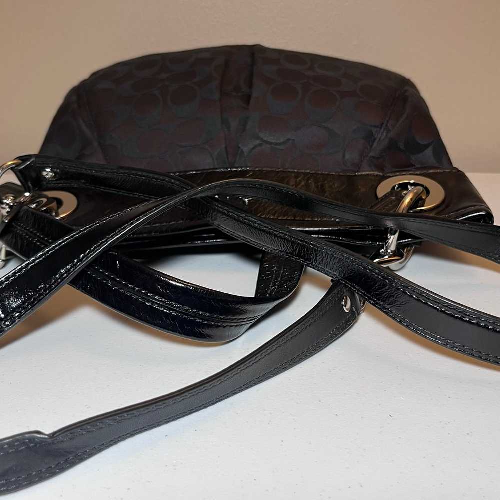 Coach Ashley Signature Sateen Hippie Crossbody - image 8