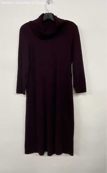 Nine West Plum Sweater Dress - Size L