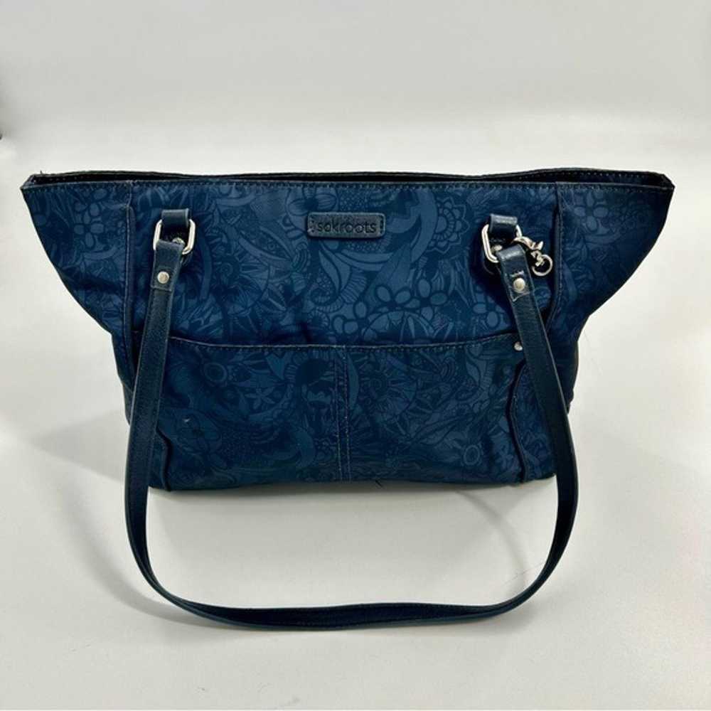 Sakroots Artist Circle Hobo Metro Tote Bag Navy B… - image 3