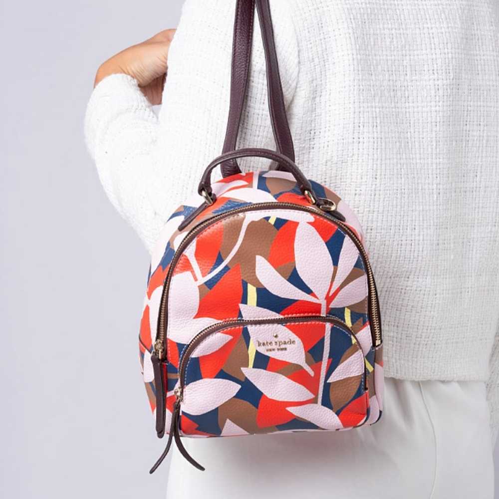 RARE Kate Spade Jackson Tropical Medium Backpack … - image 1