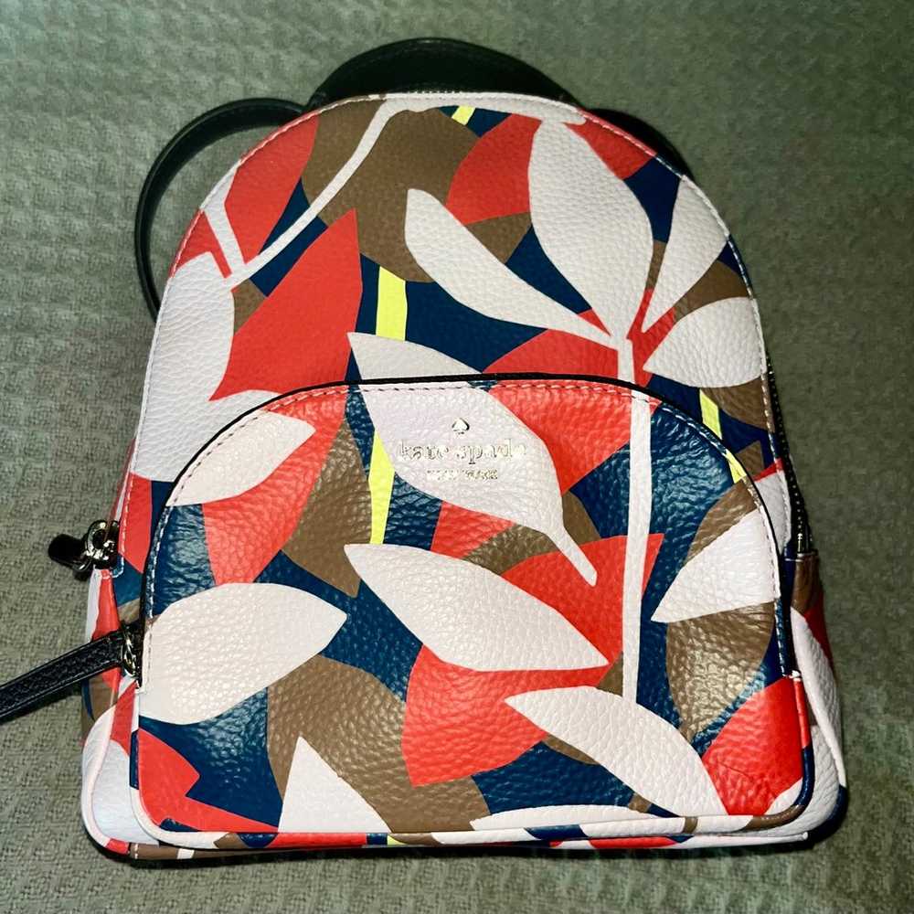 RARE Kate Spade Jackson Tropical Medium Backpack … - image 2