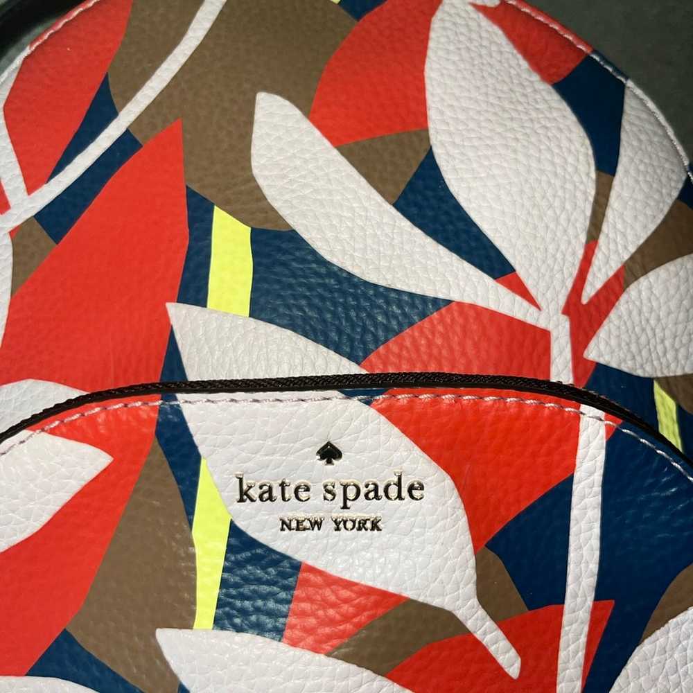 RARE Kate Spade Jackson Tropical Medium Backpack … - image 4