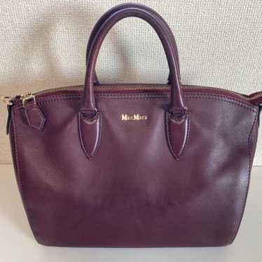 Max Mara 2-way handbag shoulder bag - image 1