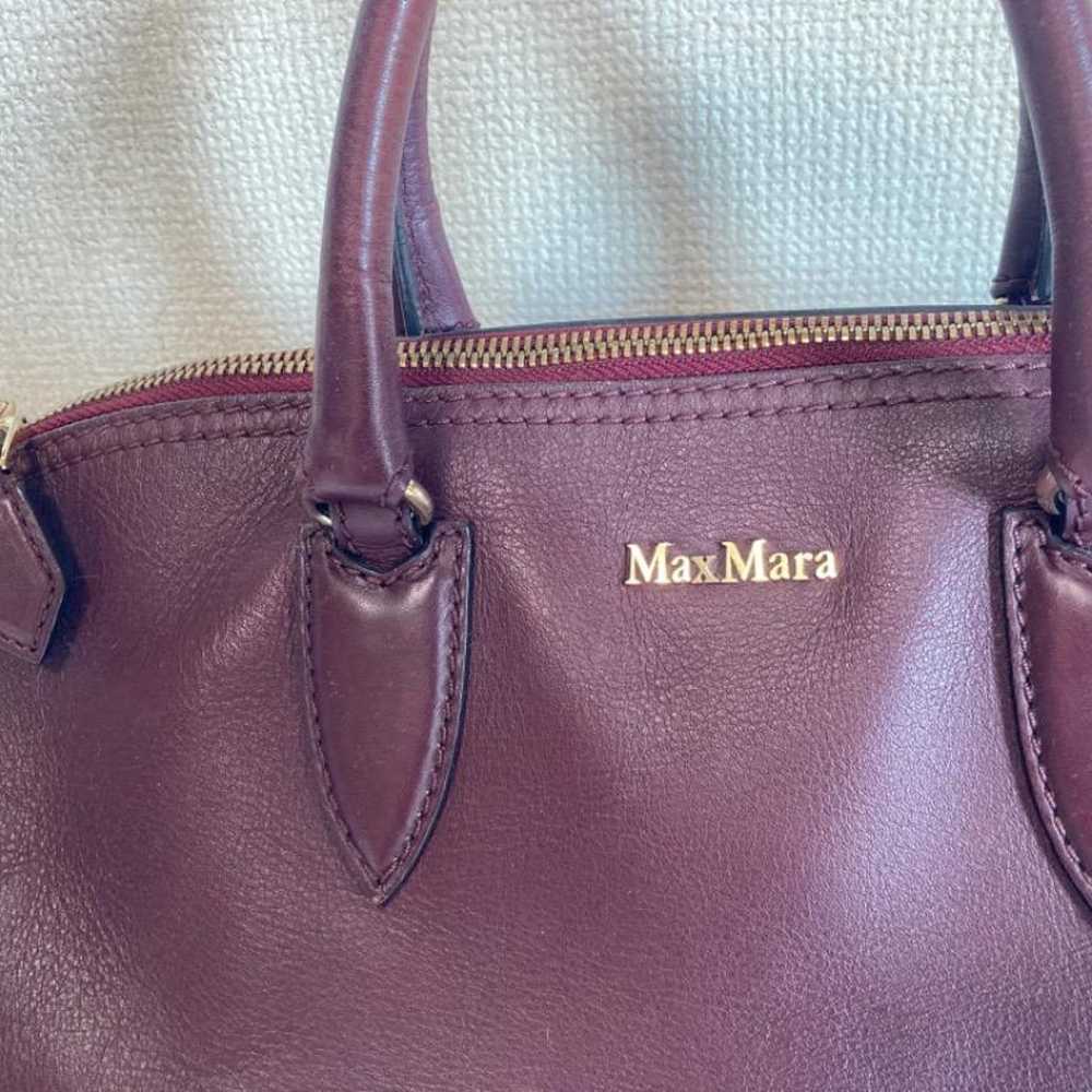 Max Mara 2-way handbag shoulder bag - image 2