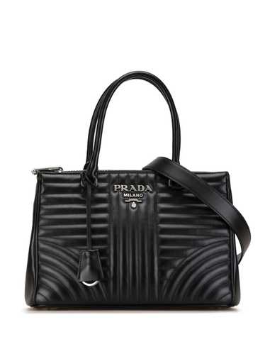 Prada Pre-Owned 2010-2023 Soft Calf Impunture Dia… - image 1