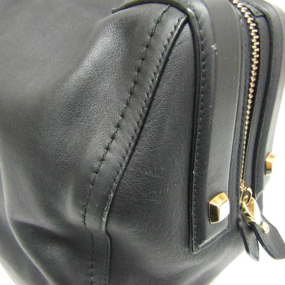 Salvatore Ferragamo Black Leather Handbag (Pre-Ow… - image 12