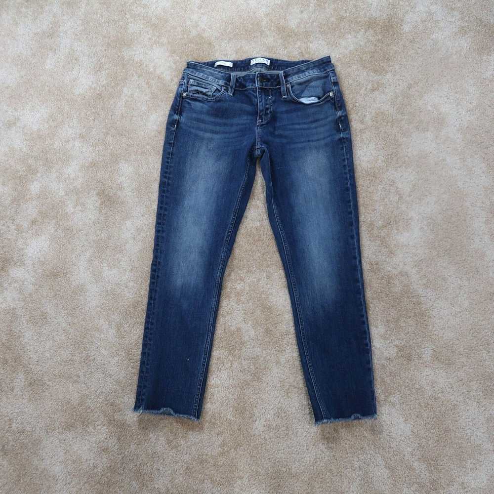 Vintage VIGOSS Crop Jeans Women's 4 Dark Wash Den… - image 1