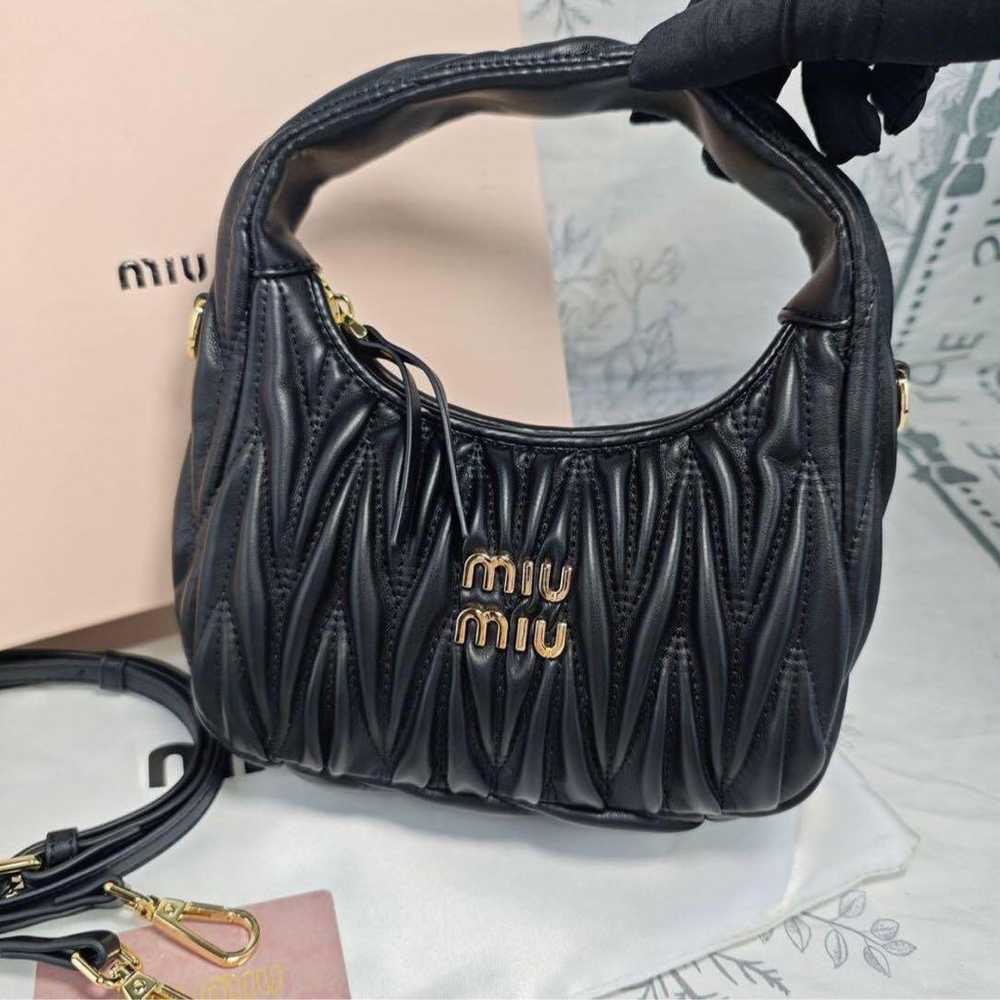 Popular MIUMIU Miu Miu shoulder bag handbag with … - image 1