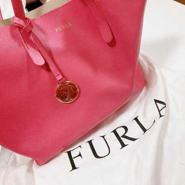 FURLA bag FURLA leather Sally tote bag BKN7QB0