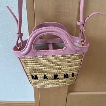 Marni market mini basket - Gem