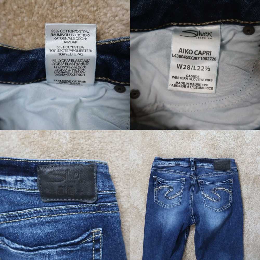 Silver Jeans Co. Silver Jeans Aiko Capri Jeans Wo… - image 4