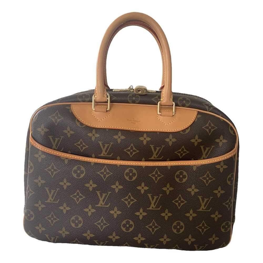 Louis Vuitton Deauville cloth handbag - image 1