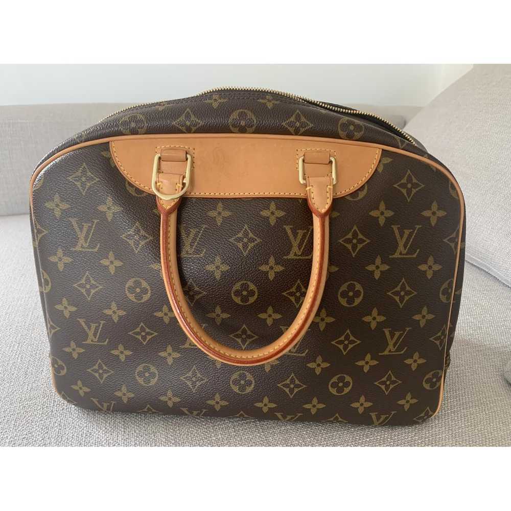 Louis Vuitton Deauville cloth handbag - image 3