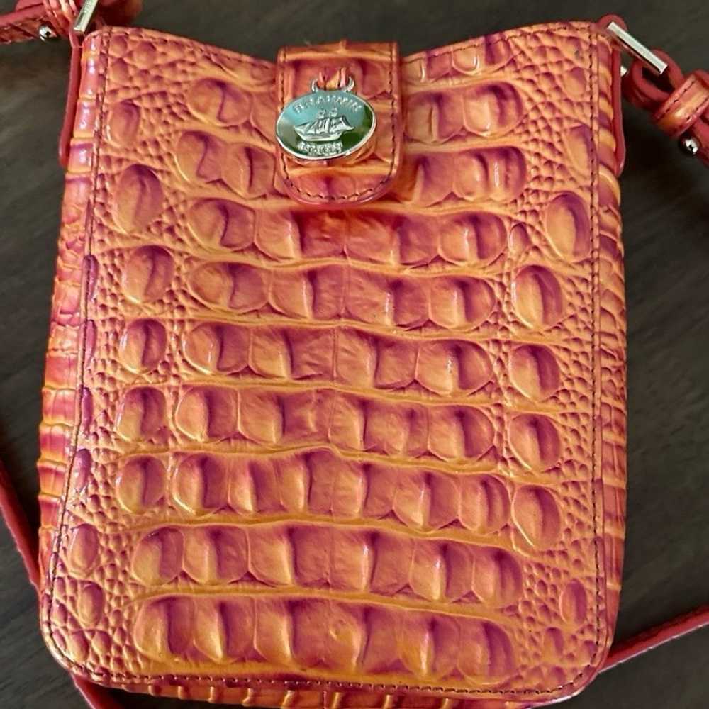 Brahmin Marley dusty orange Melbourne genuine lea… - image 4