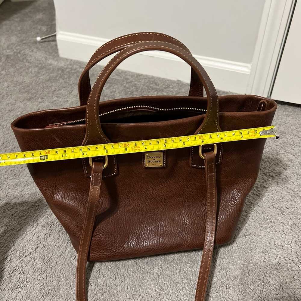 Dooney & Bourke Florentine Leighton Tote Chestnut - image 11