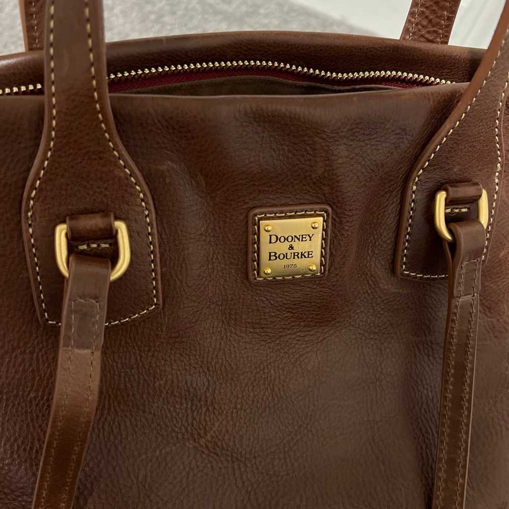 Dooney & Bourke Florentine Leighton Tote Chestnut - image 12