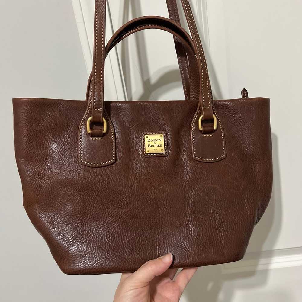 Dooney & Bourke Florentine Leighton Tote Chestnut - image 2