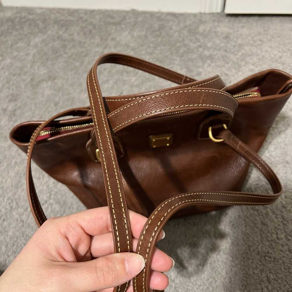 Dooney & Bourke Florentine Leighton Tote Chestnut - image 5