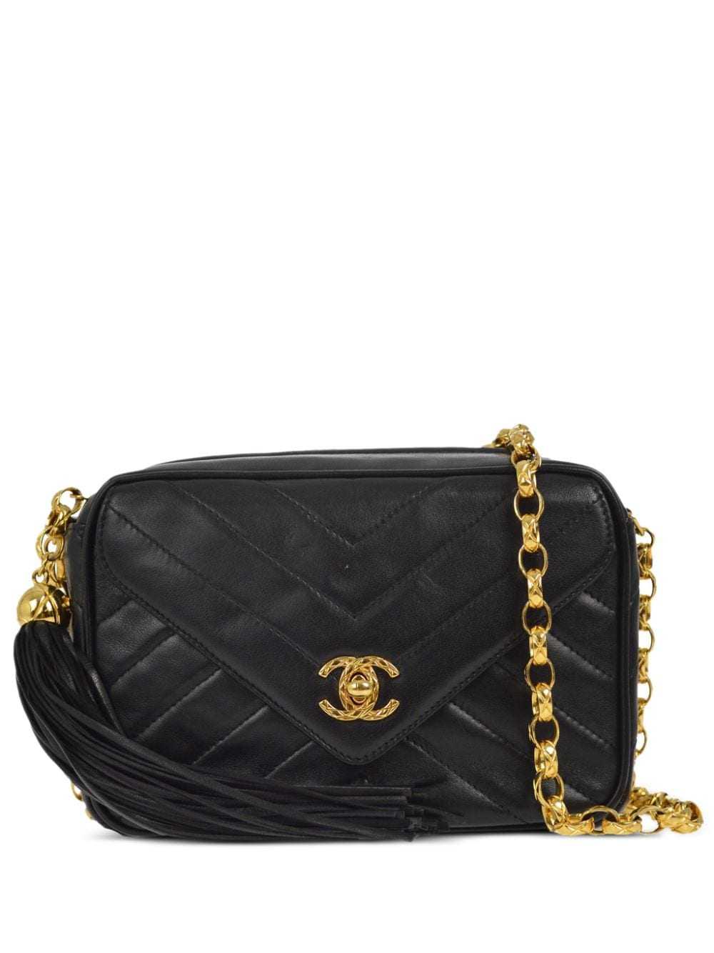 CHANEL Pre-Owned 1992 camera bag - Black - image 1