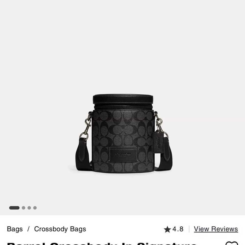 Coach barrel bag crossbody - image 10