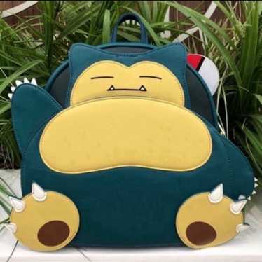 Pokemon Snorlax cosplay Loungefly Mini backpack - image 1