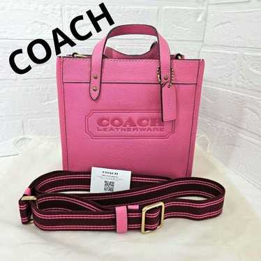 COACH Shoulder Bag Field Tote 2way ca089