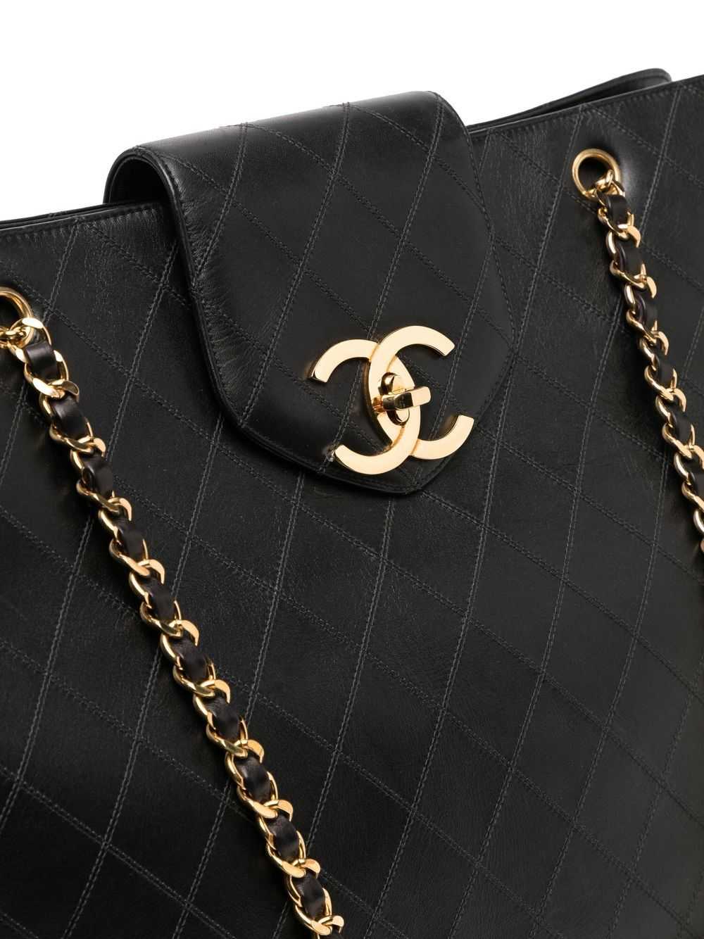 CHANEL Pre-Owned 1992 Jumbo Super Model shoulder … - image 4